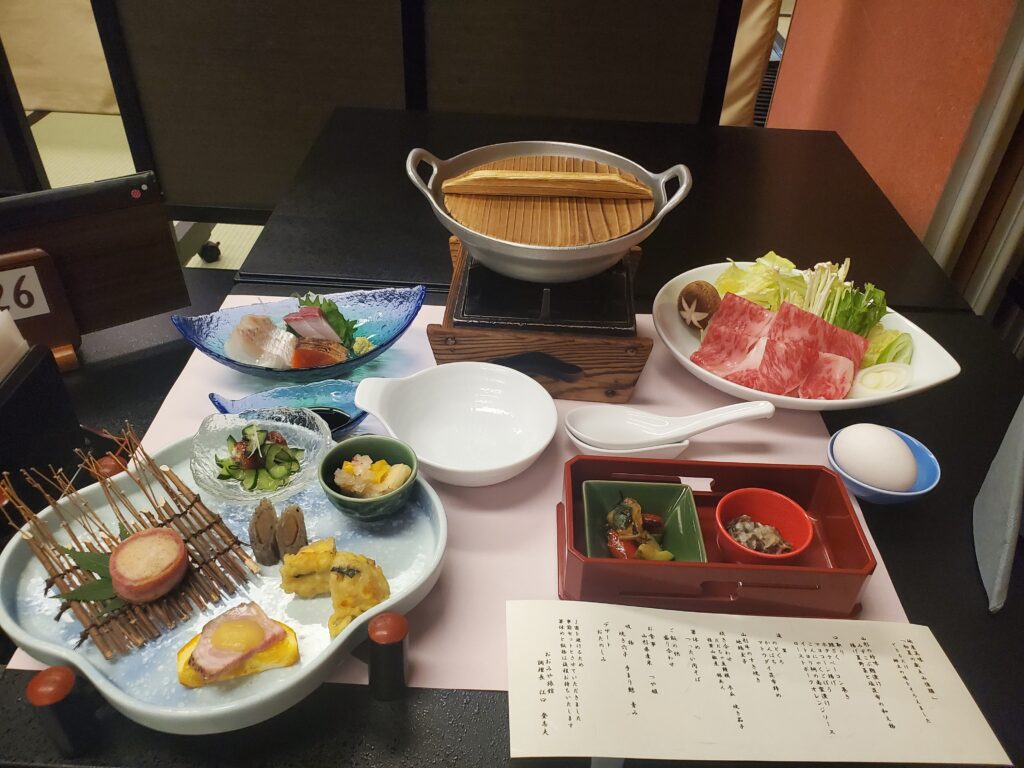 おおみや旅館　食事